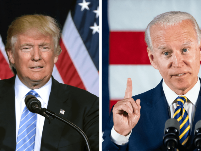 Donald Trump und Joe Biden treffen bei der Präsidentschaftswahl 2020 aufeinander.