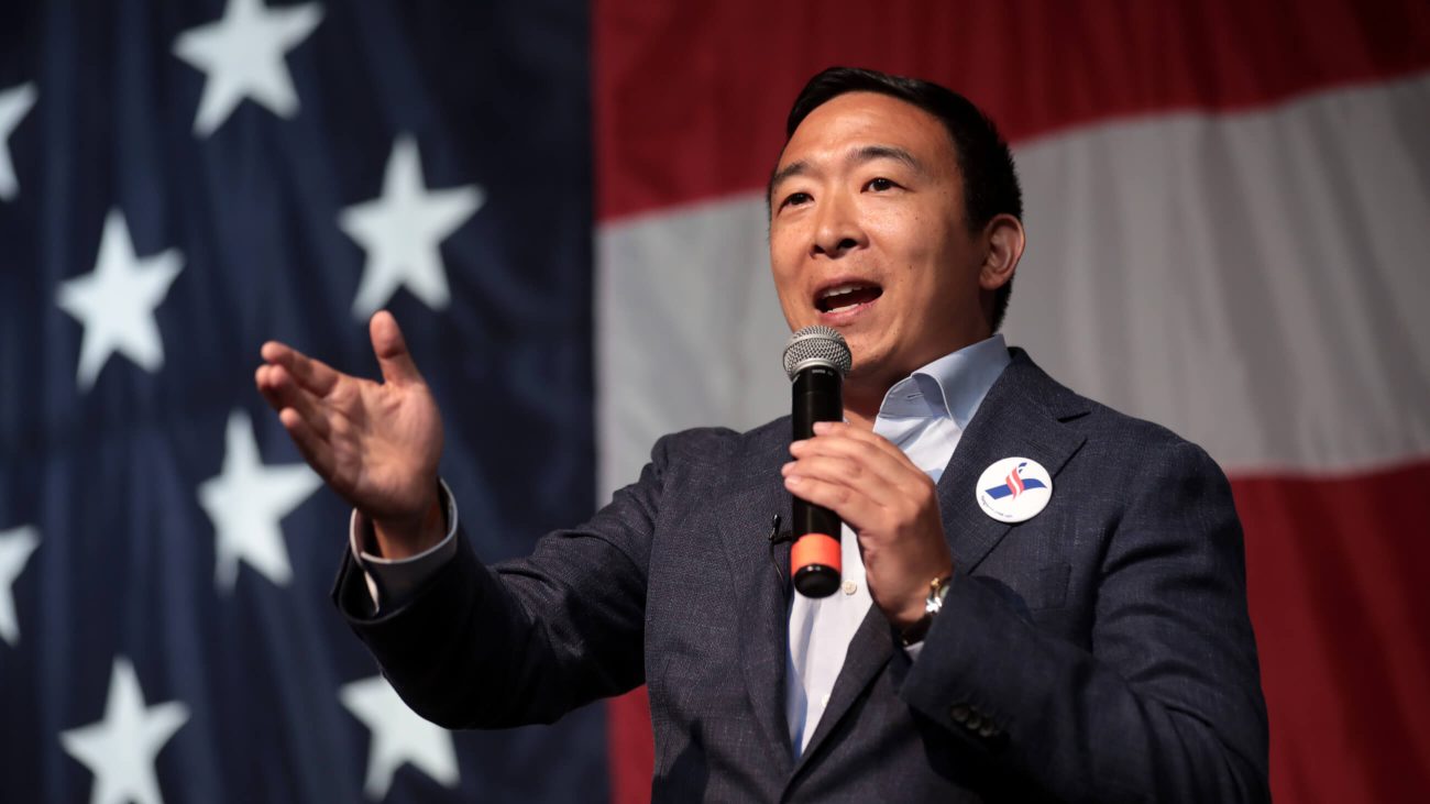 Andrew Yang bewirbt sich um das Amt des Bürgermeisters von New York City.