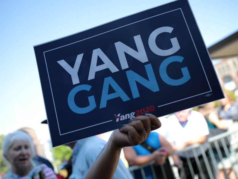 „Yang Gang“: Yangs Unterstützer:innen werden auch bei der Bürgermeisterwahl eine entscheidende Rolle spielen.