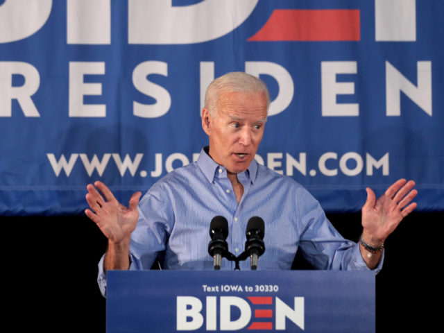 Joe Biden bei einer Wahlkampfveranstaltung 2019 in Iowa.