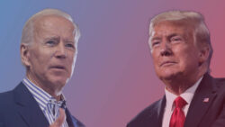 Donald Trump und Joe Biden sind bereits bei der Präsidentschaftswahl 2020 aufeinandergetroffen.